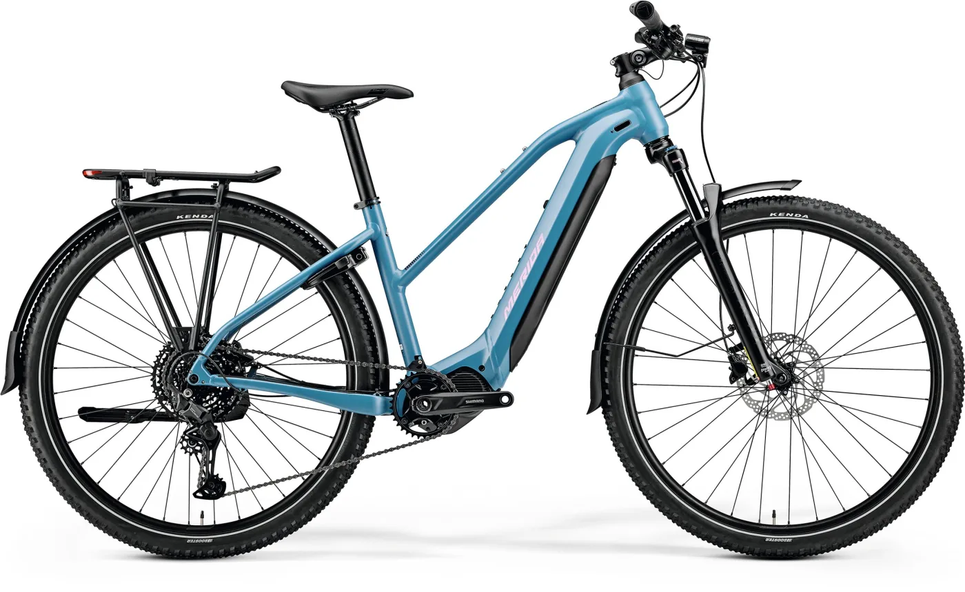 Merida eBIG.TOUR 400 EQ matný modrý 2026 — fotka 1